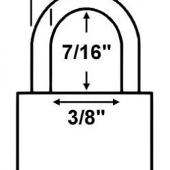 Master Lock 10D Laminated Steel Warded Padlock Laminated Steel Padlocks