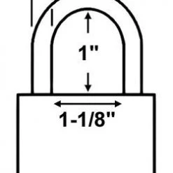 Combination Padlocks Abus Lock 160/50 Combination Padlock