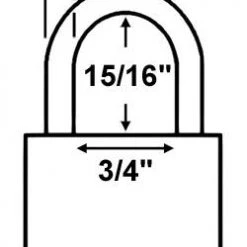 Master Lock 1 Laminated Steel Padlock 5 Master Lock 1 Laminated Steel Padlock