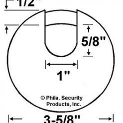 Abus Lock 26/90 Diskus Padlock