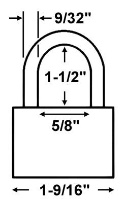 Master Lock 3LF With Colored Bumper 3 Master Lock 3LF With Colored Bumper