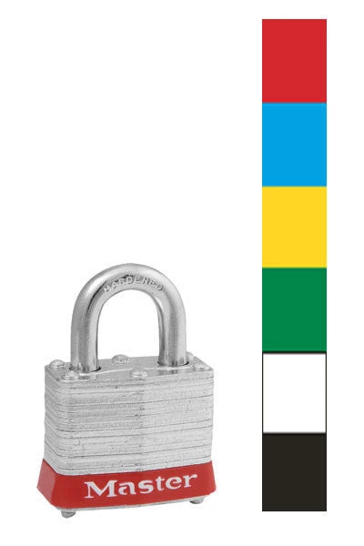 Master Lock 3 With Colored Bumper 1 Master Lock 3 With Colored Bumper