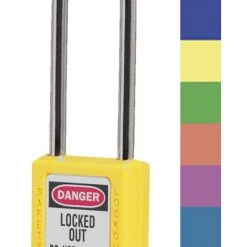 Master Lock 410LT Safety Lockout Padlock Safety Lockout Padlocks