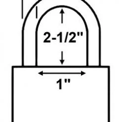 Sesamee Padlocks Combination Padlocks Sesamee 437L Steel Combination Padlock
