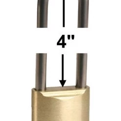 Made In USA 52740 Brass Padlock
