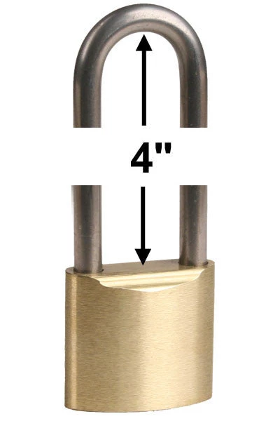 Made In USA 52840 Brass Padlock 1 Made In USA 52840 Brass Padlock