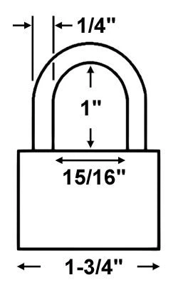 Brass Padlocks Abus Lock 55/45 Brass Padlock 2 Brass Padlocks Abus Lock 55/45 Brass Padlock