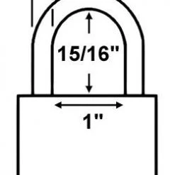 All Weather Padlocks Abus Lock 55MB/50 Brass Padlock