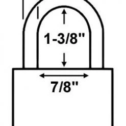 Master Lock 6125 All Weather Padlock All Weather Padlocks