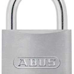 Abus Lock Abus Silver Rock 5/50HB25 Padlock Solid Zinc Body Safety Lockout Padlocks