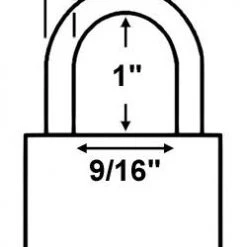 Master Lock 630D Combination Padlock Combination Padlocks