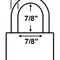 Combination Padlocks Master Lock 643D Combination Padlock