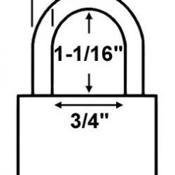Master Lock 6830 Brass Padlock Brass Padlocks