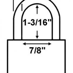 Brass Padlocks Master Lock 6840 Brass Padlock