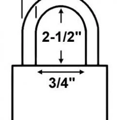 Abus Lock 70IB/45HB63 All Weather Padlock