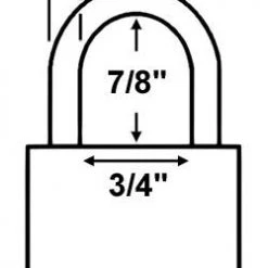 Abus Lock 70IB/45 All Weather Padlock