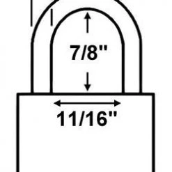 All Weather Padlocks Abus Lock 70IB/50 All Weather Padlock