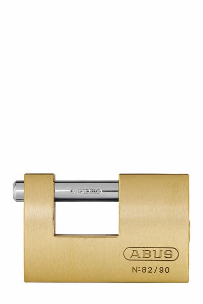 Abus Lock 82/90 Monoblock Padlock Chains, Security 1 Abus Lock 82/90 Monoblock Padlock Chains, Security