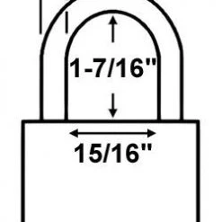 Abus Lock 83CS/55 Rekeyable Door Key Compatible Padlock Door Key Compatible Padlocks