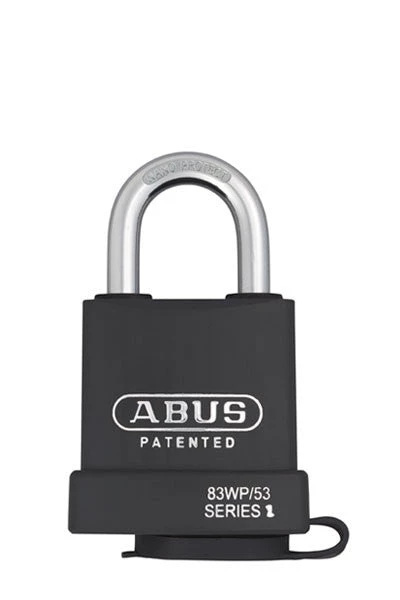Abus Lock 83WP/53 Rekeyable Door Key Compatible Padlock 1 Abus Lock 83WP/53 Rekeyable Door Key Compatible Padlock