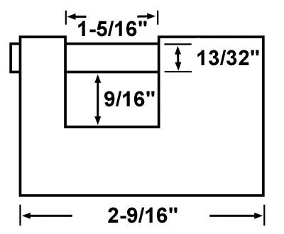 Abus Lock 92/65 Monoblock Padlock Chains, Security 3 Abus Lock 92/65 Monoblock Padlock Chains, Security