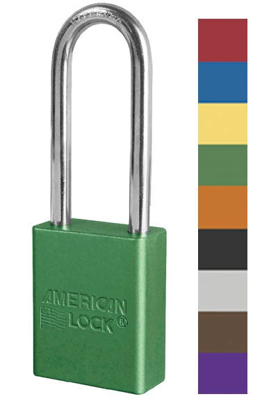 Aluminum Padlocks American Lock A1107 Safety Lockout Padlock 1 Aluminum Padlocks American Lock A1107 Safety Lockout Padlock