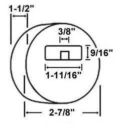 American Lock A2010 Hidden Shackle Padlock Hidden Shackle Padlocks