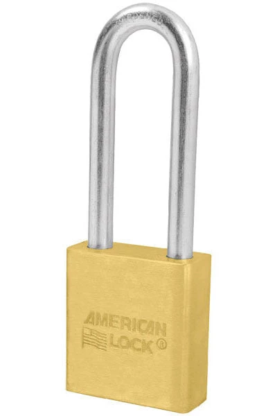Brass Padlocks American Lock A22 Brass Padlock 1 Brass Padlocks American Lock A22 Brass Padlock