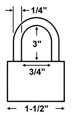 Aluminum Padlocks American Lock A32 Aluminum Padlock 2 Aluminum Padlocks American Lock A32 Aluminum Padlock