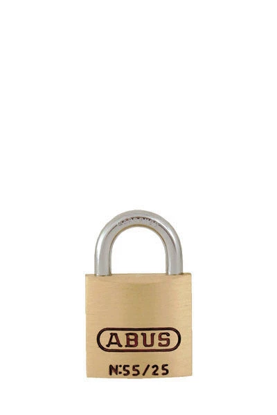 Brass Padlocks Abus Lock 55/25 Brass Padlock 1 Brass Padlocks Abus Lock 55/25 Brass Padlock