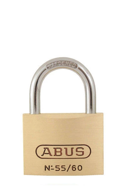 Abus Lock 55/60 Brass Padlock Brass Padlocks 1 Abus Lock 55/60 Brass Padlock Brass Padlocks