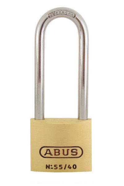 Brass Padlocks Abus Lock 55/40HB63 Brass Padlock 1 Brass Padlocks Abus Lock 55/40HB63 Brass Padlock