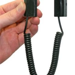 Allpadlocks Sales Shop 25 Flexguard CMAG Coiled Magnet Tether FLEXGUARD Security Tethers