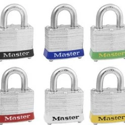 Laminated Steel Padlocks Master Lock 3LH Laminated Steel Padlock