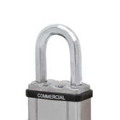 Master Lock Magnum M5LFSTS Commercial Laminated Steel Padlock Laminated Steel Padlocks
