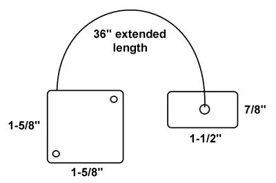 Flexguard RBG Standard Retractor With Adhesive End FLEXGUARD Retractors 2 Flexguard RBG Standard Retractor With Adhesive End FLEXGUARD Retractors
