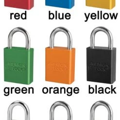 Aluminum Padlocks American Lock S1106 Safety Lockout Padlock