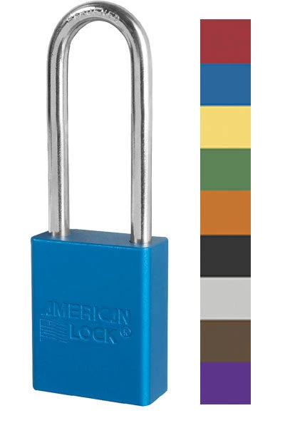American Lock S1107 Safety Lockout Padlock Aluminum Padlocks 1 American Lock S1107 Safety Lockout Padlock Aluminum Padlocks